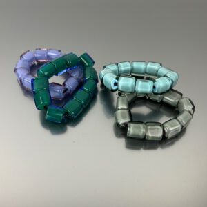 Bracciale Cubi in vetro
